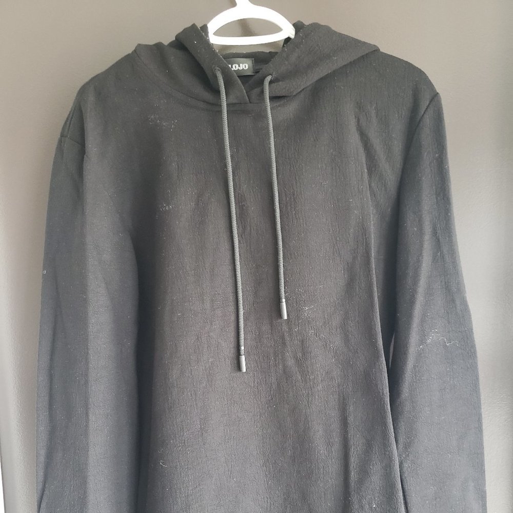 Medium Stretchy Black Hoodie